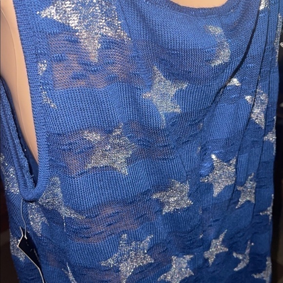 STYLE & Co stars align ink top XL NWT - Picture 3 of 4